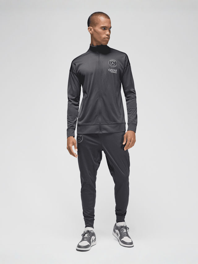 Jordan, PSG Strike Fourth Jordan Dri-FIT Soccer Tracksuit, grey, Image 1 of 9