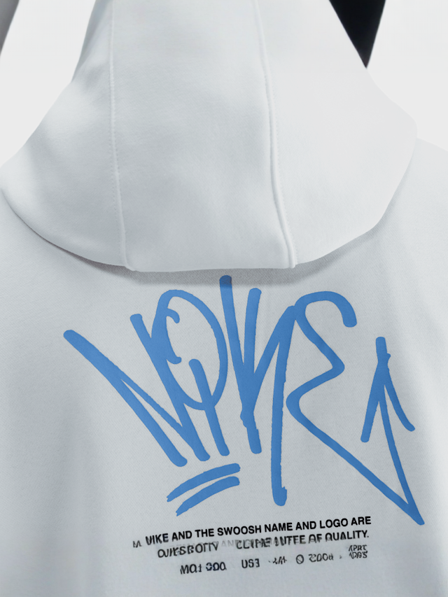 Nike, Sportswear PO Hoodie, wit, Afbeelding 4 van 5