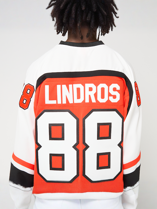 Mitchell & Ness, NHL Dark Jersey Flyers 1996 Eric Lindros Phil. Flyers, orange, Image 7 of 8