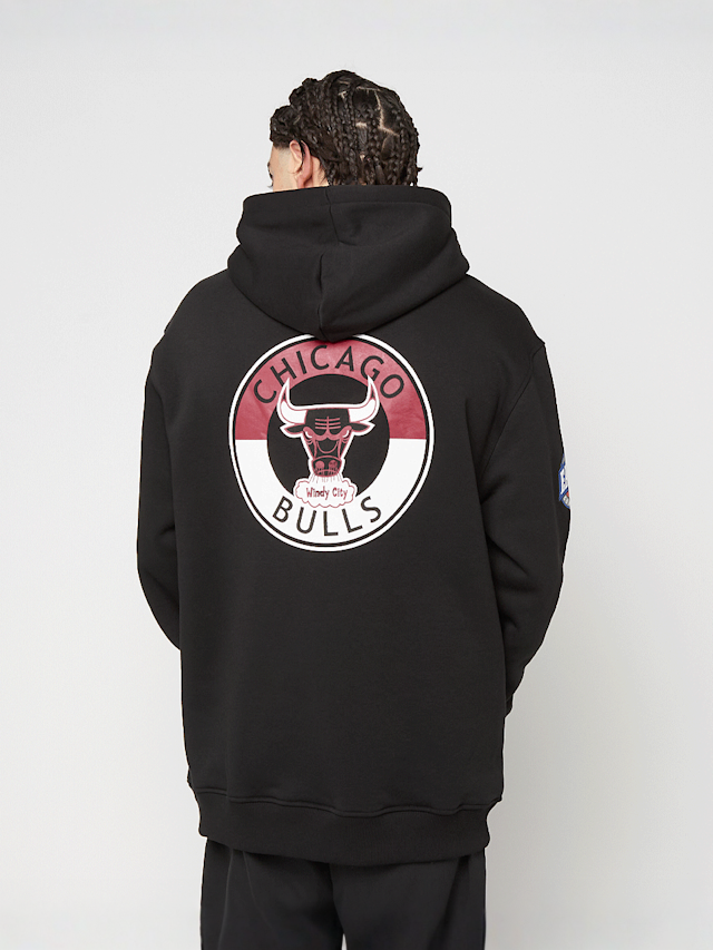 Mitchell & Ness, NBA Black Out Collection Hoodie Chicago Bulls, zwart, Afbeelding 2 van 9
