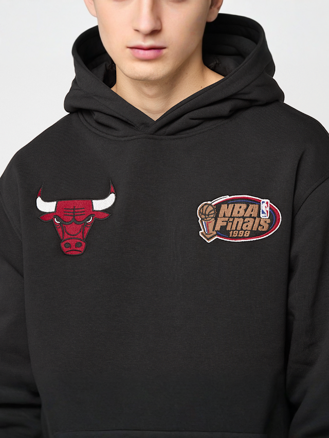 Mitchell & Ness, NBA Black Out Collection Hoodie Chicago Bulls, zwart, Afbeelding 3 van 9