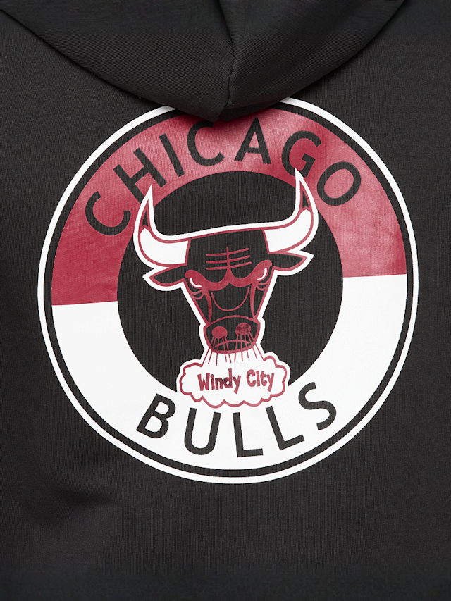 Mitchell & Ness, NBA Black Out Collection Hoodie Chicago Bulls, zwart, Afbeelding 4 van 9