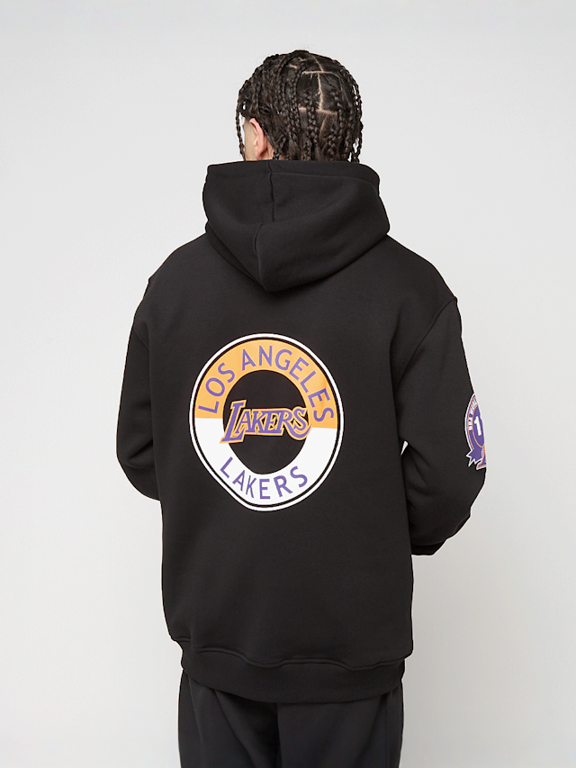 Mitchell & Ness, NBA Black Out Collection Hoodie Los Angeles Lakers, zwart, Afbeelding 2 van 9