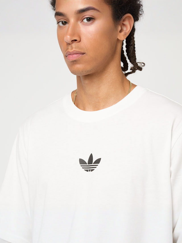 adidas Originals, Floating Trefoil Tee, white, Image 3 of 5