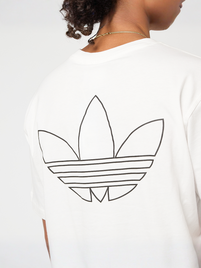 adidas Originals, Floating Trefoil Tee, white, Image 4 of 5