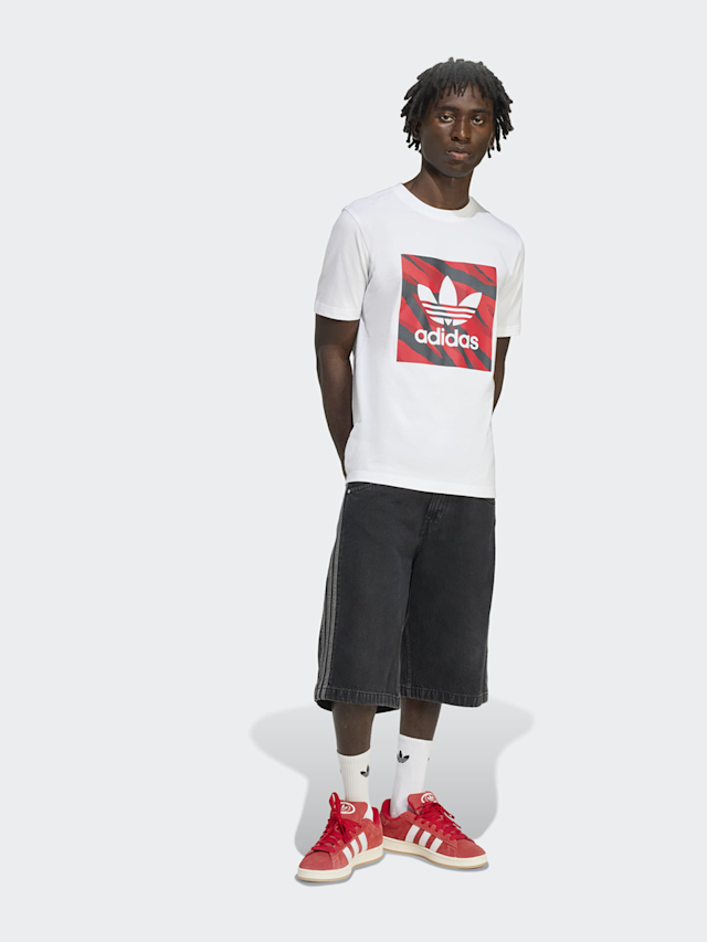 adidas Originals, Camo Cube Tee, wit, Afbeelding 4 van 4