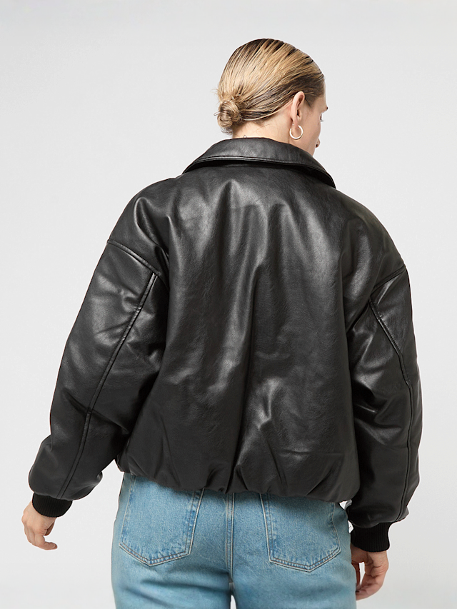 Decibel, Padded PU Jacket, black, Image 2 of 4