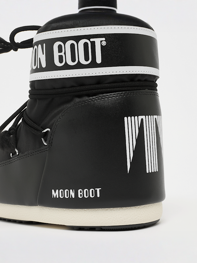 Moon Boot, Icon Low Nylon, black, Image 7 of 8