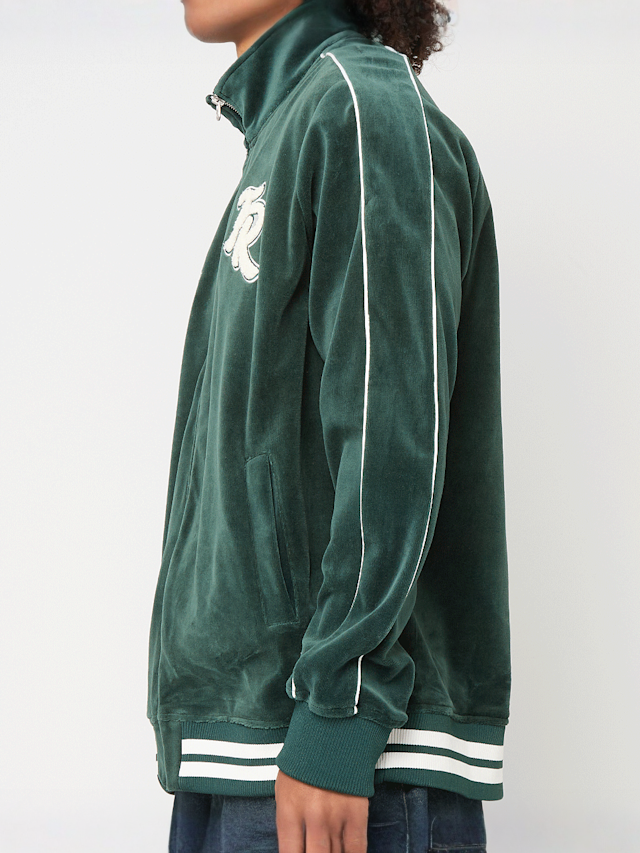 True Religion, Velour Track Jacket, groen, Afbeelding 4 van 6
