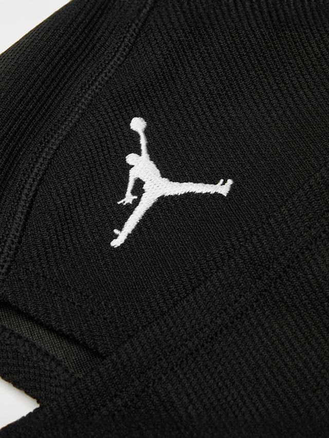 Jordan, Flight Warm Rib Knit Hood, black, Image 3 of 4