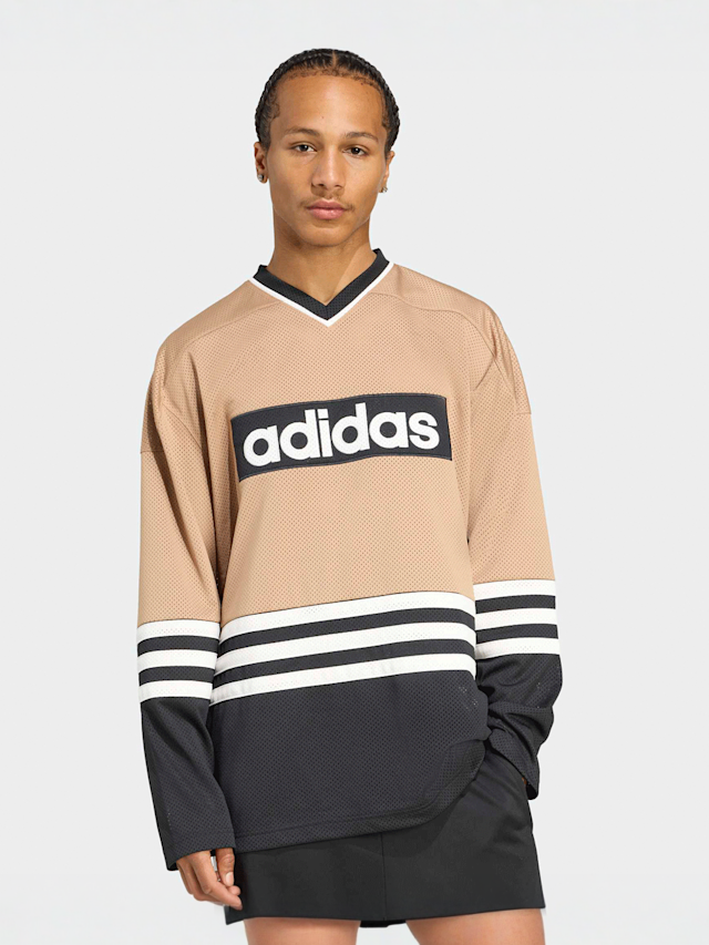 adidas Originals, Hockey Jersey, beige, Image 1 of 5