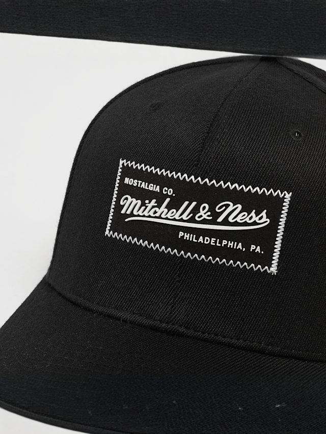 Mitchell & Ness, Rubber Patch Classic Red Own Brand, black, Image 4 of 4