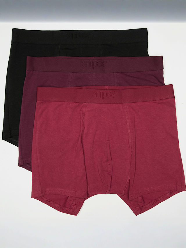 SNIPES, Tonal Tape 3er Pack Briefs Boxershorts red, white, multi-colour, Image 1 of 2