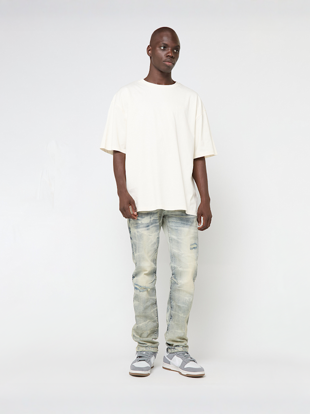 Smoke Rise, CRYSTAL EFFECT WASHED JEANS, blue, Image 5 of 5