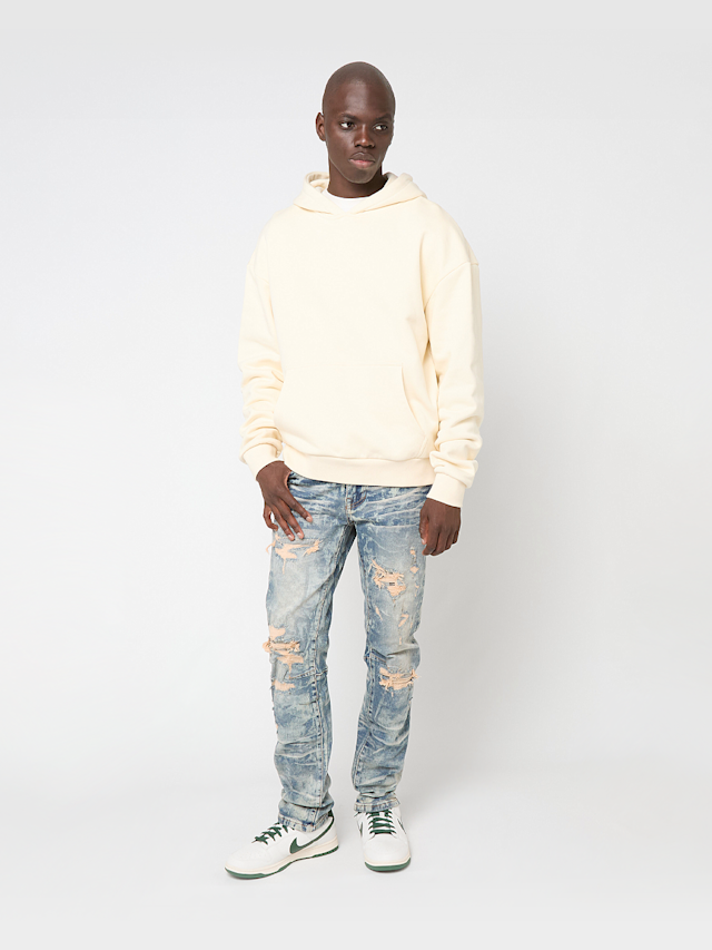 Smoke Rise, HEAVY LASER EFFECT JEANS TAYLOR BLUE, blue, Image 5 of 5