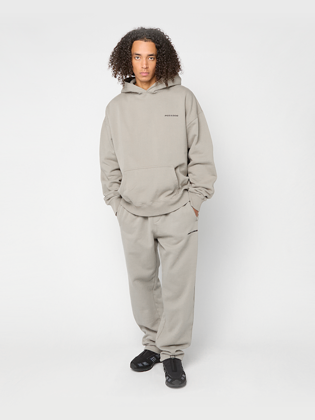 Pegador, LOGO OVERSIZED HOODIE WASHED BLACK, beige, Image 4 of 4