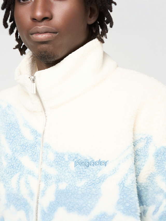 Pegador, Dinan Fleece Jacket, blauw, Afbeelding 3 van 4