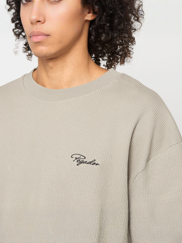 Pegador, Signar Oversized Rib Tee, beige, Image 3 of 4