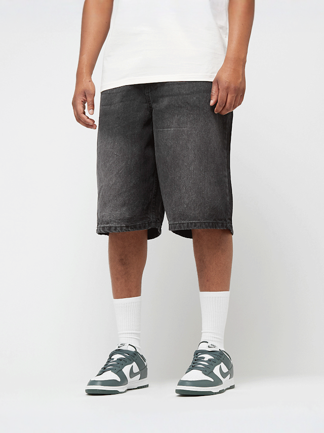 Urban Classics, 90's Heavy Denim Shorts, grey, Image 1 of 5