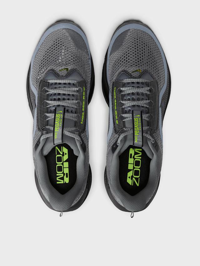 Nike, Nike Pegasus Premium smoke grey/black/volt, brown, Image 6 of 9