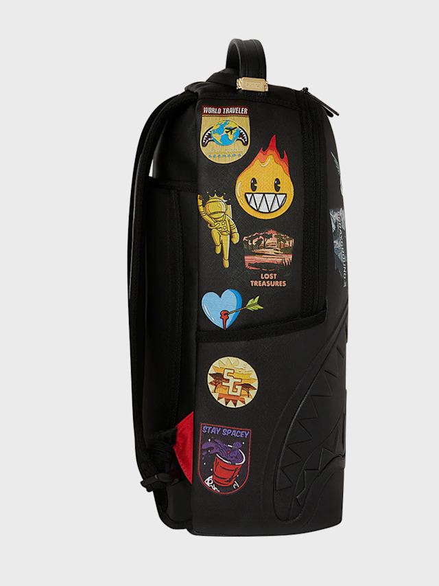 SPRAYGROUND, Cargo Patches Backpack, black, Image 3 of 7