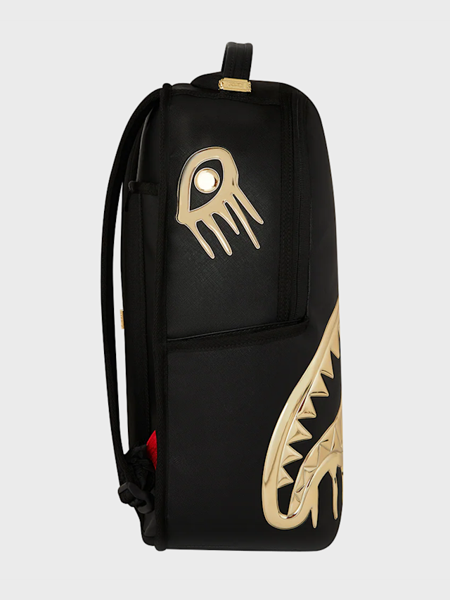 SPRAYGROUND, Gold and Dangerous Backpack, black, Image 3 of 8