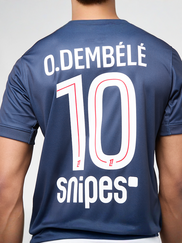 Nike  , Dembélé / No. 10 / PSG Nike Home Stadium 2025/26, blue, Image 8 of 9