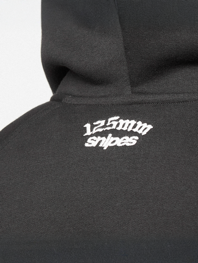 125mm x SNIPES, Oversized Raglan Zip Hoodie 125mm x SNIPES, czarny, Obraz 5 z 8
