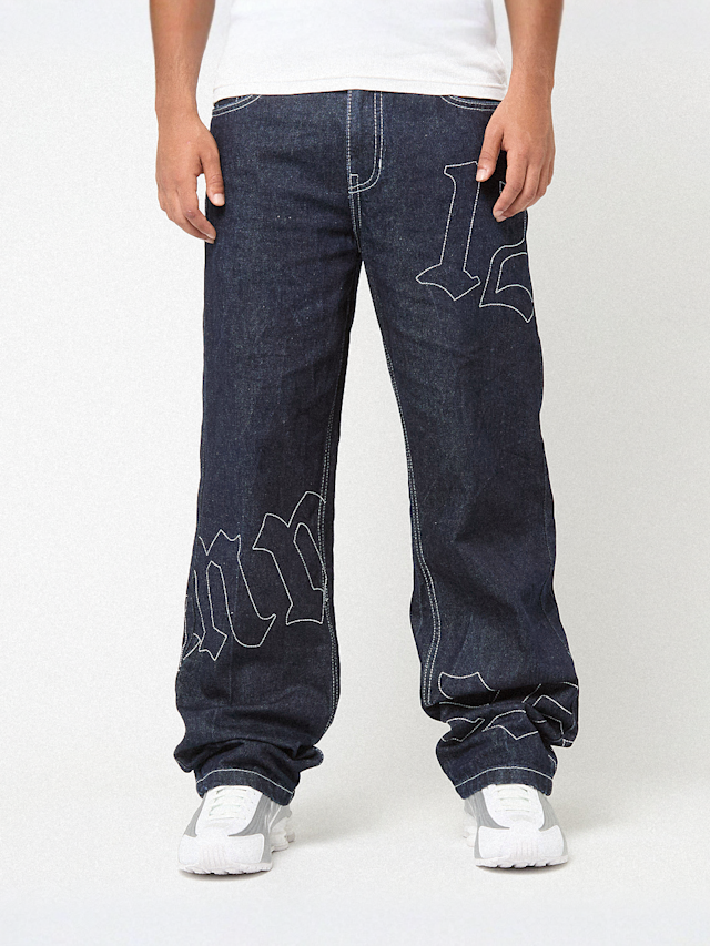 125mm x SNIPES, Straight Leg Raw Denim 125mm x SNIPES, blue, Image 2 of 8