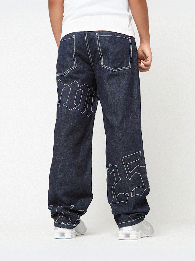 125mm x SNIPES, Straight Leg Raw Denim 125mm x SNIPES, blue, Image 3 of 8