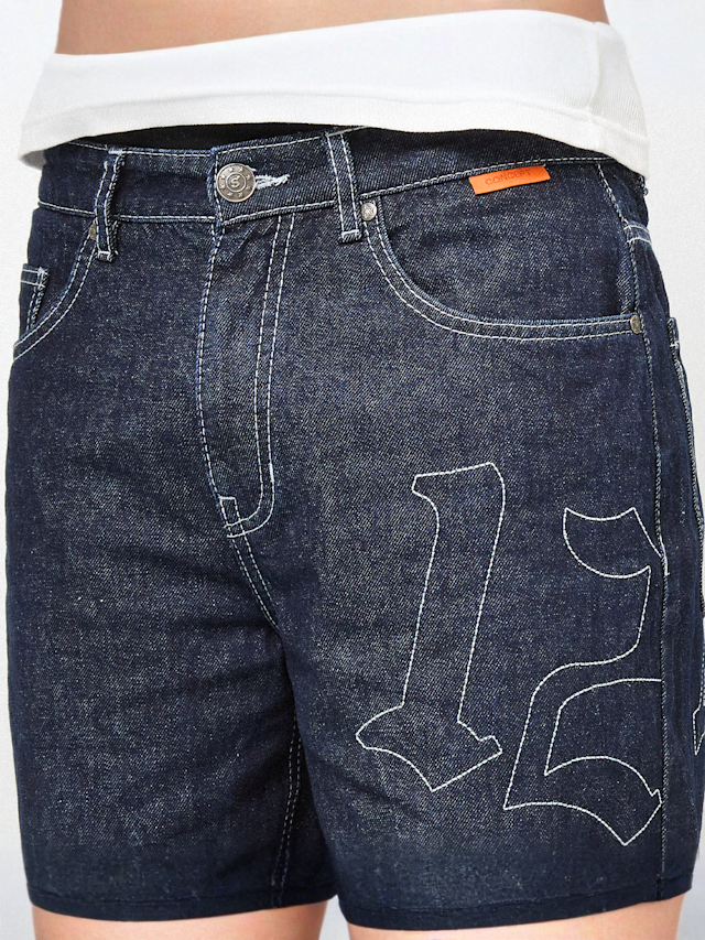 125mm x SNIPES, Straight Leg Raw Denim 125mm x SNIPES, blue, Image 4 of 8