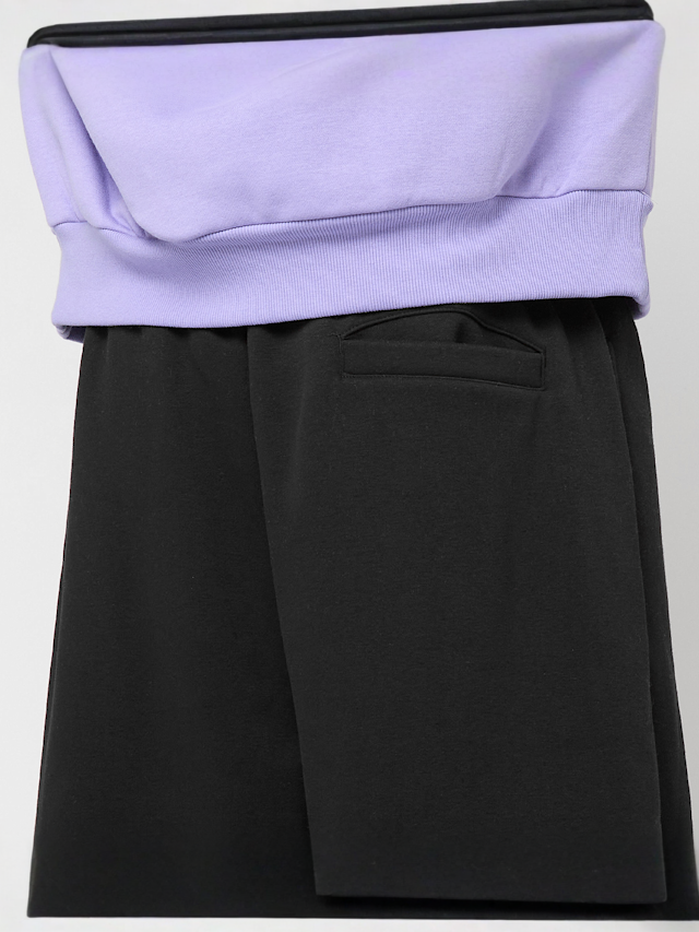 Urban Classics, Fluffy Wide Leg Trackpants, czarny, Obraz 4 z 5