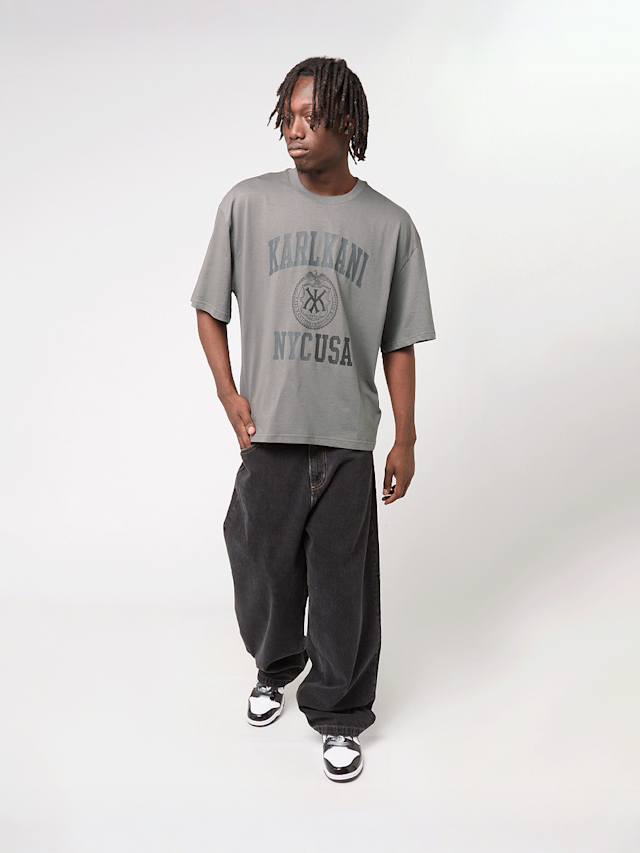 Karl Kani, Kani Usa Boxy T-Shirt, grey, Image 4 of 4