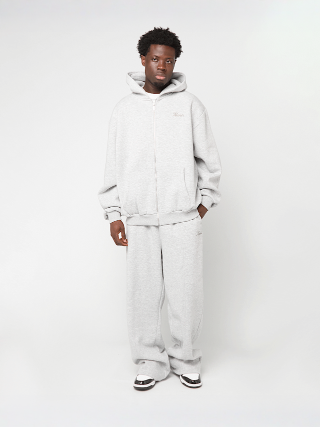 Karl Kani, Kani Script Emblem Zip Hoodie, grey, Image 5 of 5