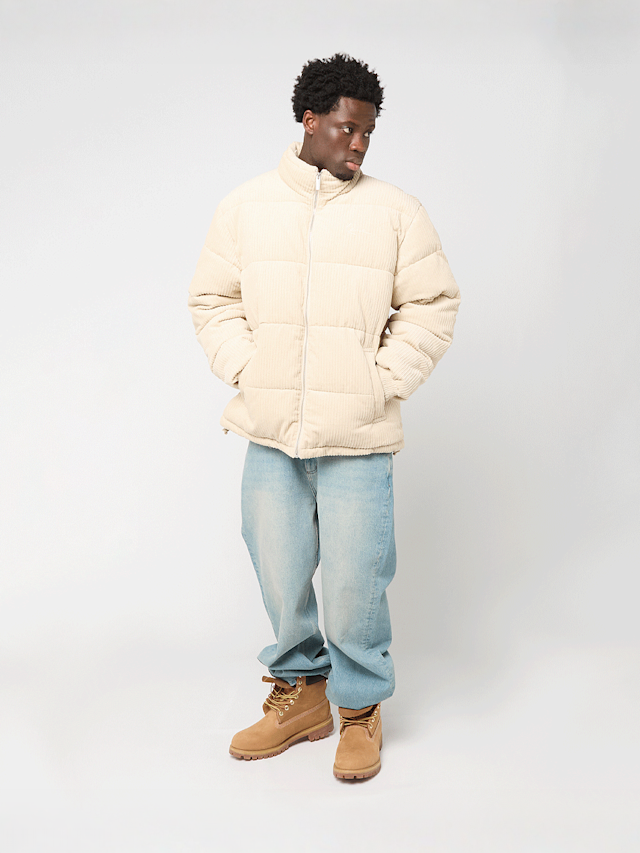 Karl Kani, Signature Corduroy Puffer Jacket, beige, Image 5 of 5