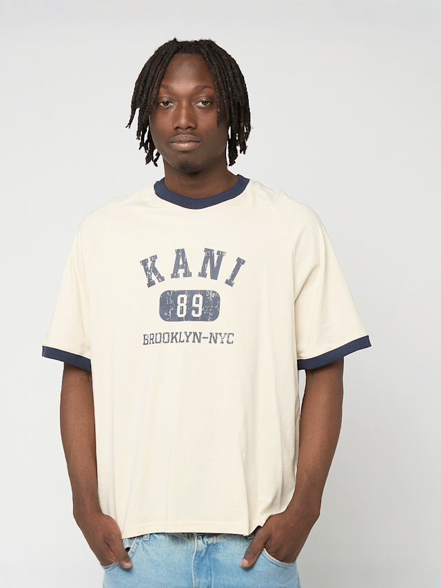 Karl Kani, College Regular Raglan T-Shirt, beige, Image 1 of 4