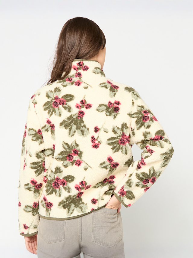 Karl Kani, Metal Signature Floral Teddy Trackjacket, multi-colour, Image 2 of 4