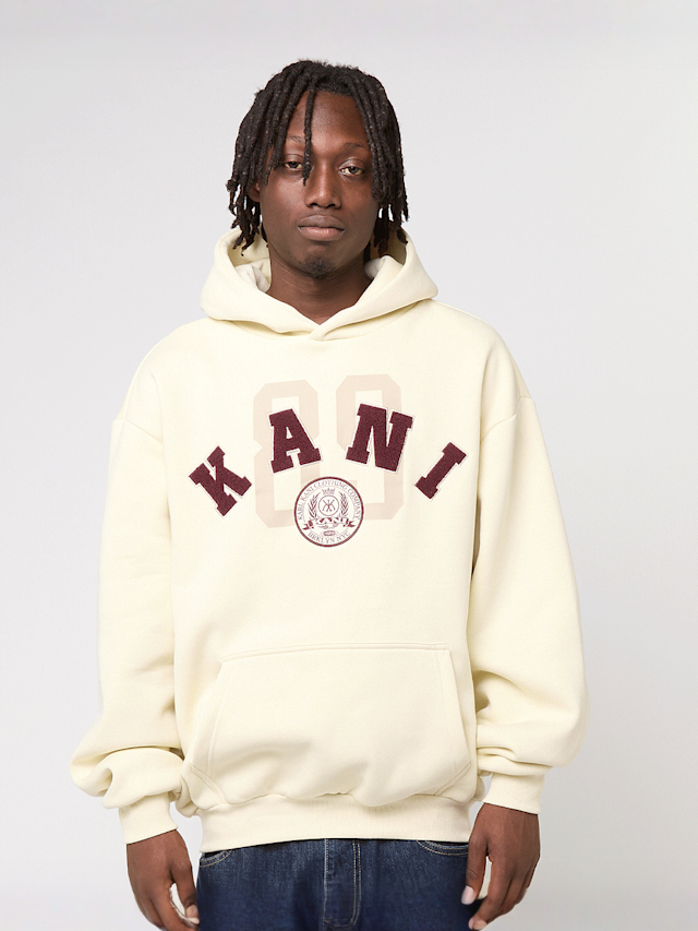 Karl Kani, College 89 Oversize Hoodie, beige, Image 1 of 4
