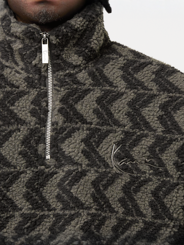 Karl Kani, Metal Signature Monogram Teddy Troyer, grey, Image 3 of 4