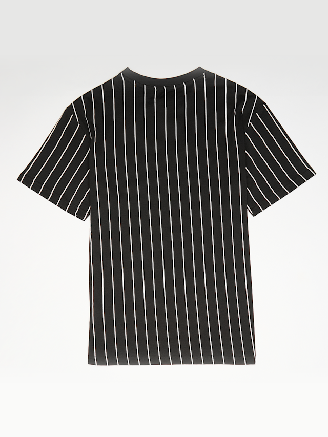 Karl Kani, Small Signature Essential Pinstripe Tee Junior, zwart, Afbeelding 2 van 3