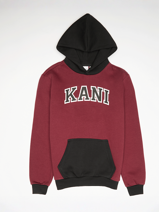 Karl Kani, Serif Hoodie Junior, czerwony, Obraz 1 z 4