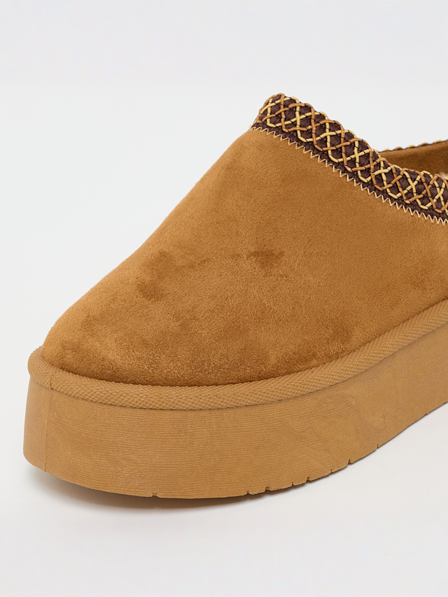 Decibel, Liorah Plateau Leather Slide, brown, Image 6 of 7