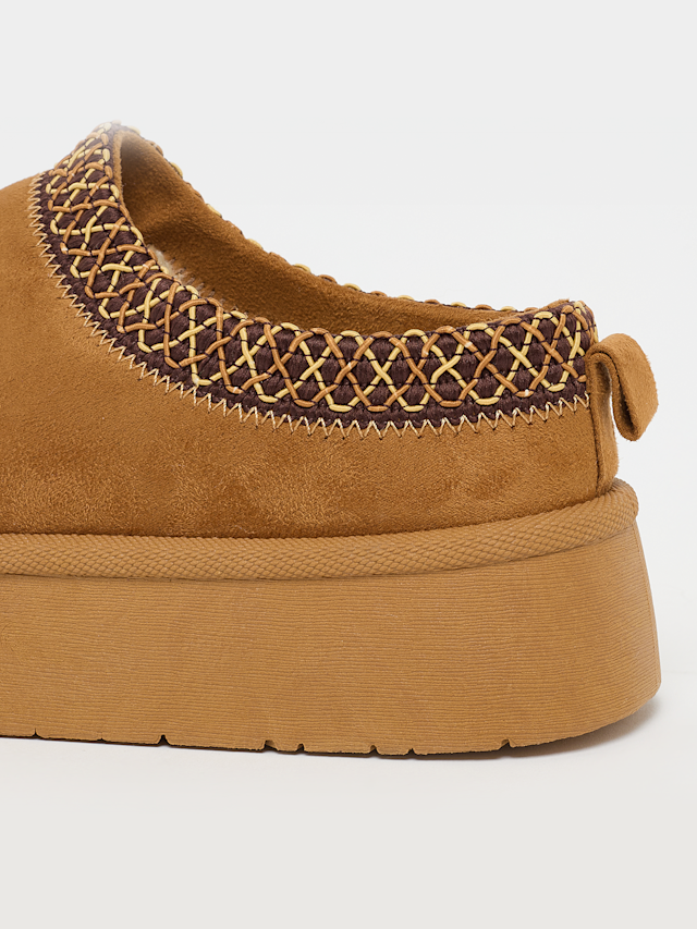 Decibel, Liorah Plateau Leather Slide, brown, Image 7 of 7