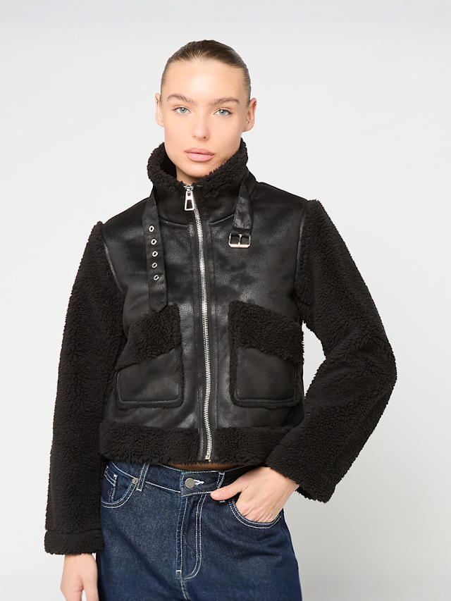 Decibel, Doubleface Jacket, czarny, Obraz 1 z 4