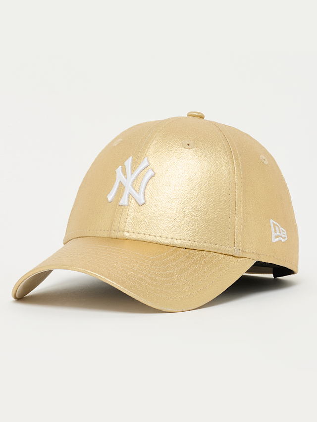 New Era, Female 9Forty Metallic MLB New York Yankees, gold, Image 1 of 4