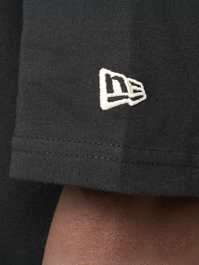 New Era, NEW ERA FLORAL OS TEE NEW ERA BLK, black, Image 4 of 5