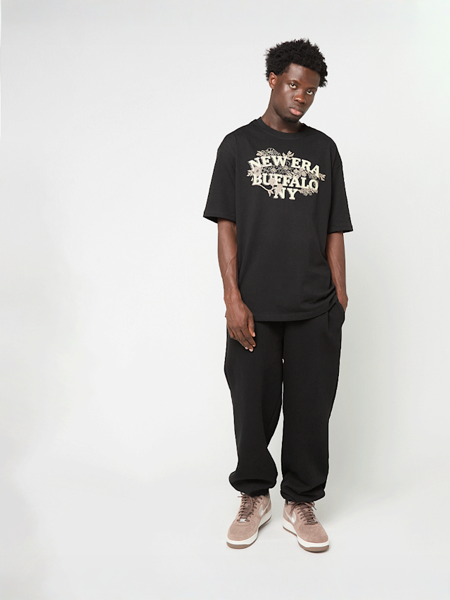 New Era, NEW ERA FLORAL OS TEE NEW ERA BLK, black, Image 5 of 5