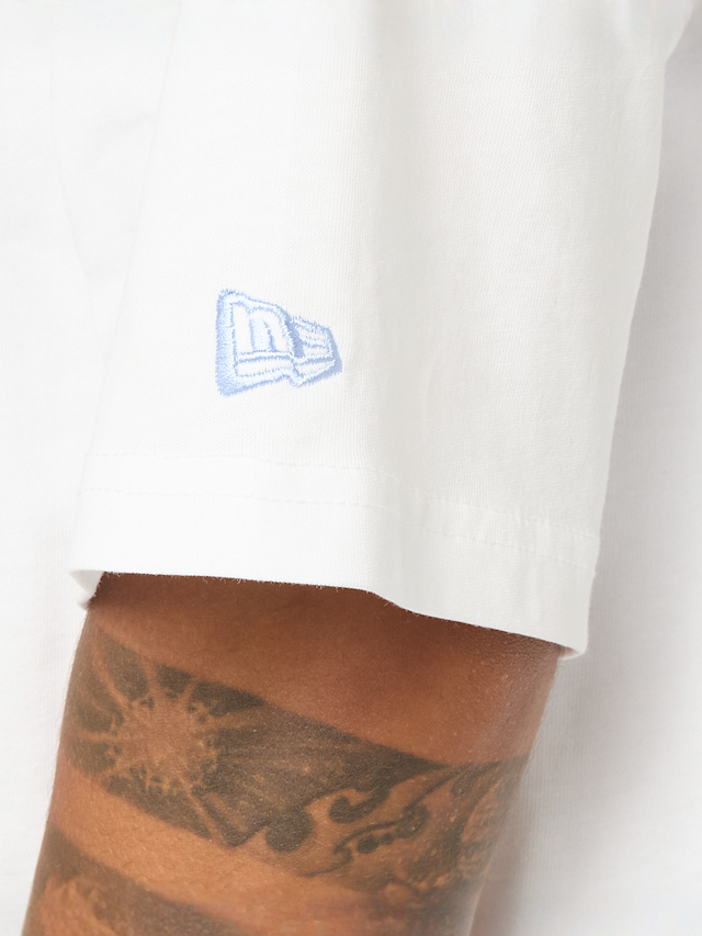 New Era, NEW ERA FLORAL OS TEE NEW ERA BLK, white, Image 4 of 5