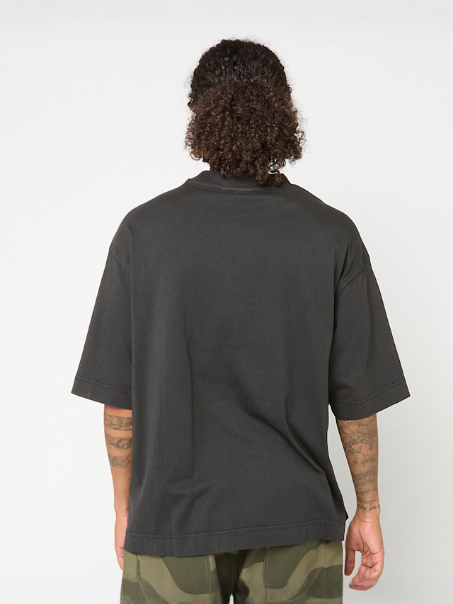 New Era, NEW ERA WASHED OS TEE NEW ERA BLK, black, Image 2 of 4
