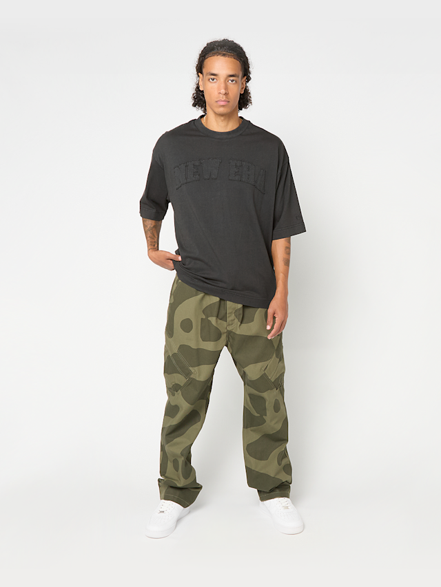 New Era, NEW ERA WASHED OS TEE NEW ERA BLK, black, Image 4 of 4